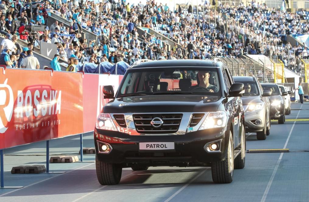 «Ниссан» на матче «Зенит» — «Ростов»