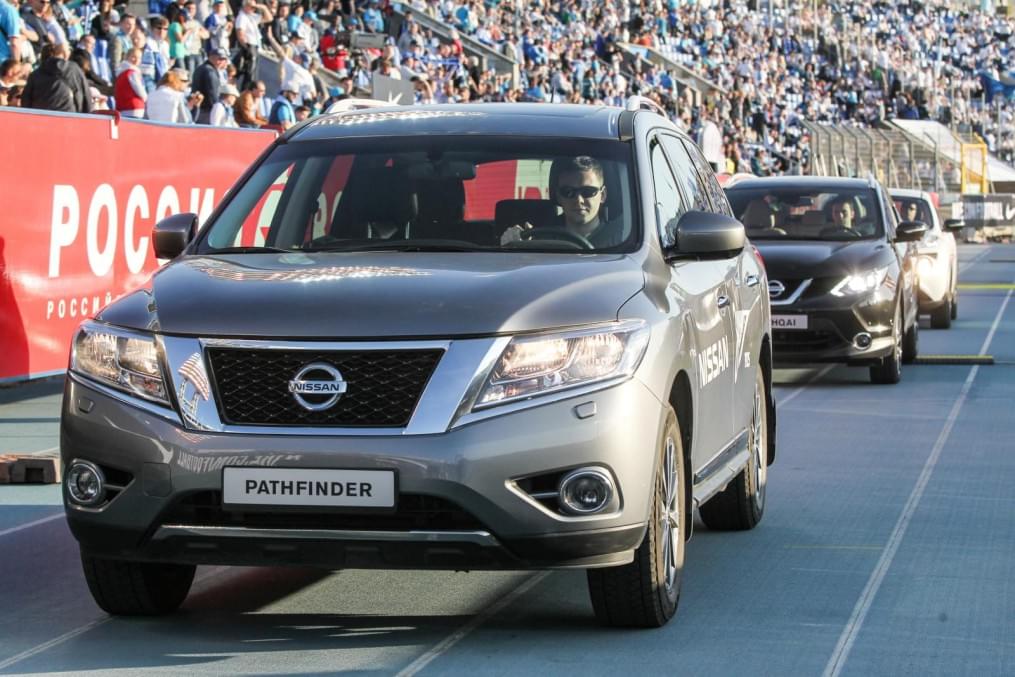 «Ниссан» на матче «Зенит» — «Ростов»