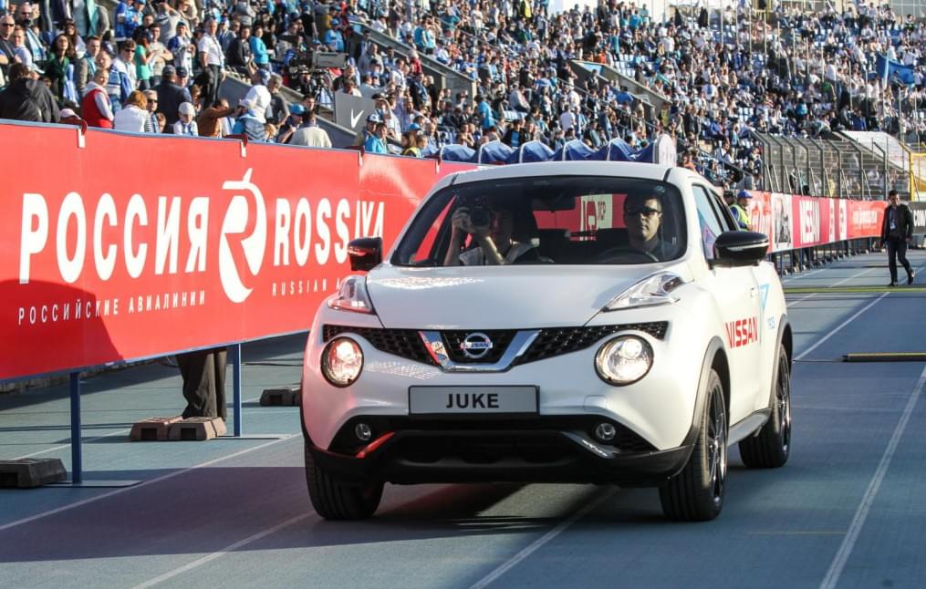 «Ниссан» на матче «Зенит» — «Ростов»