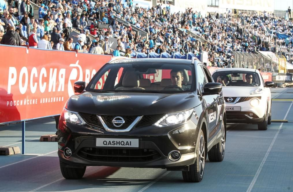 «Ниссан» на матче «Зенит» — «Ростов»