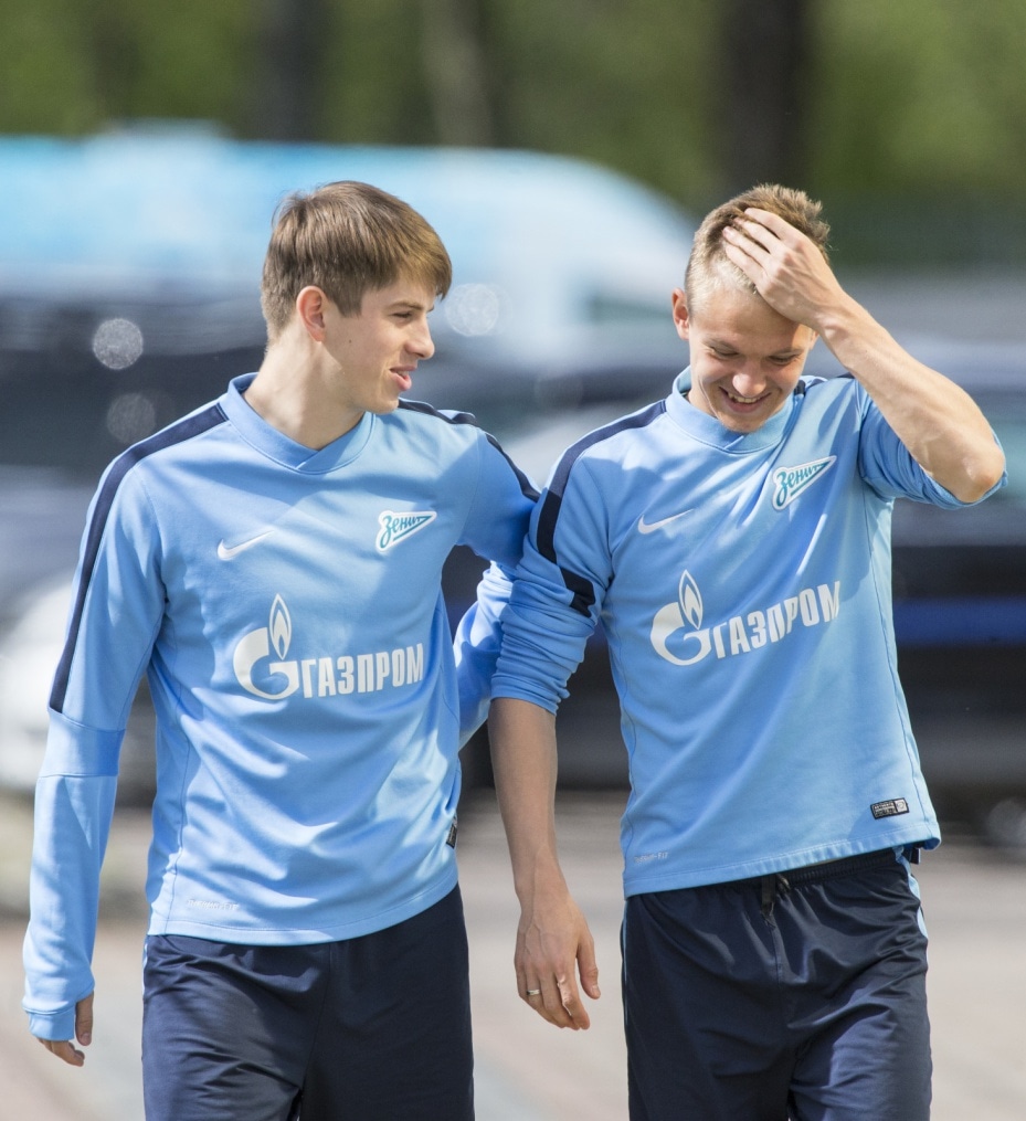 Открытая тренировка «Зенита» перед матчем с «Уфой»
