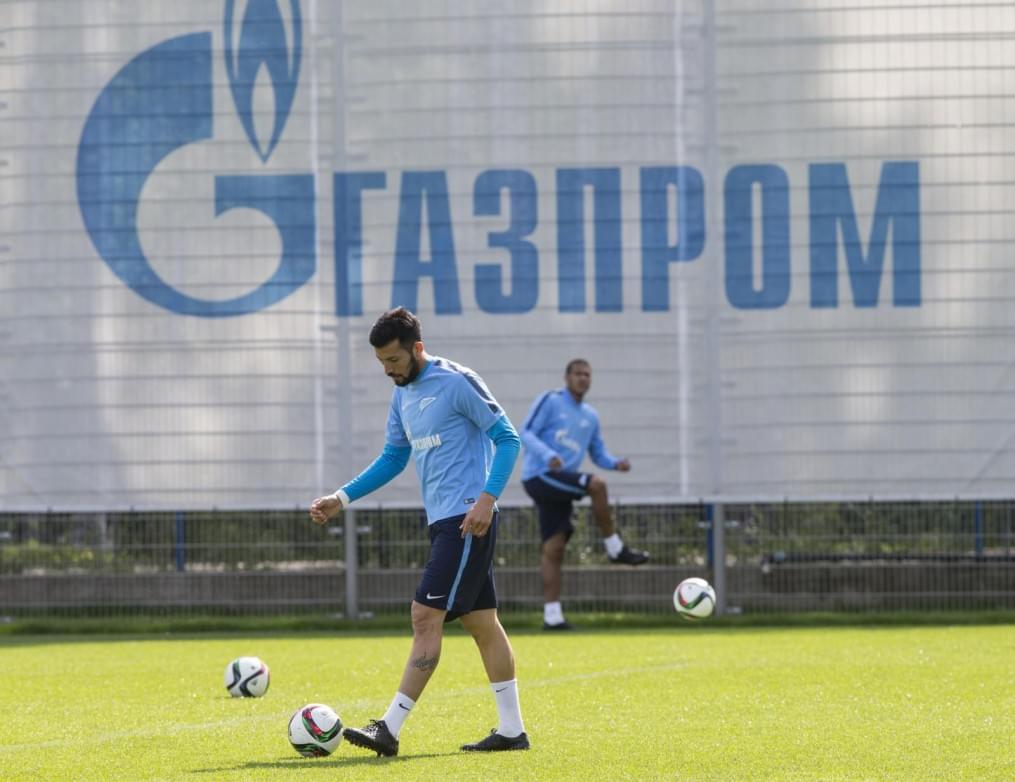 Открытая тренировка «Зенита» перед матчем с «Уфой»