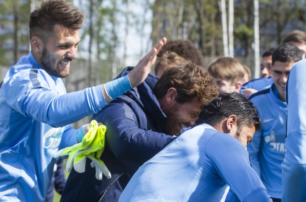 Открытая тренировка «Зенита» перед матчем с «Уфой»