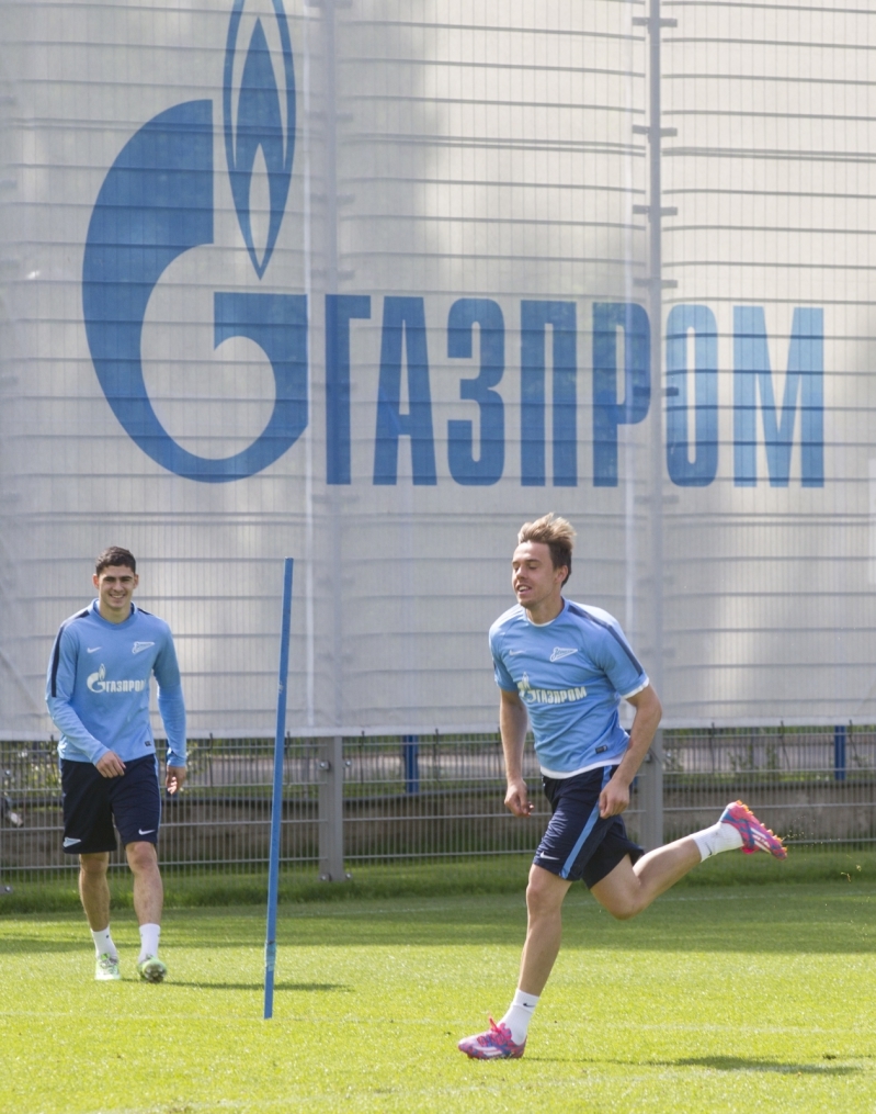 Открытая тренировка «Зенита» перед матчем с «Уфой»