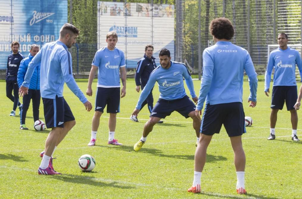 Открытая тренировка «Зенита» перед матчем с «Уфой»
