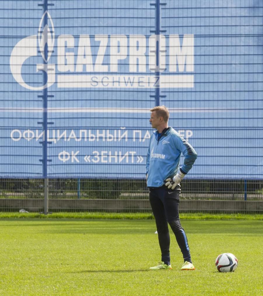 Открытая тренировка «Зенита» перед матчем с «Уфой»