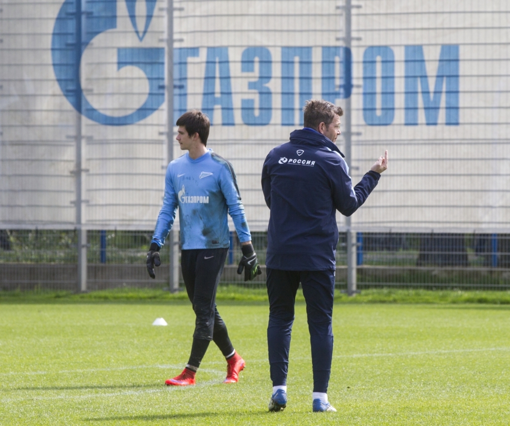 Открытая тренировка «Зенита» перед матчем с «Уфой»