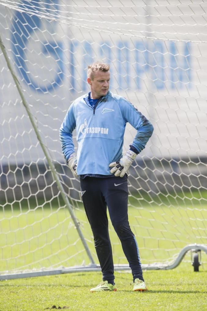 Открытая тренировка «Зенита» перед матчем с «Уфой»