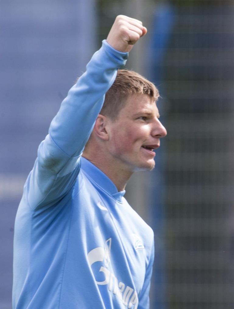 Открытая тренировка «Зенита» перед матчем с «Уфой»