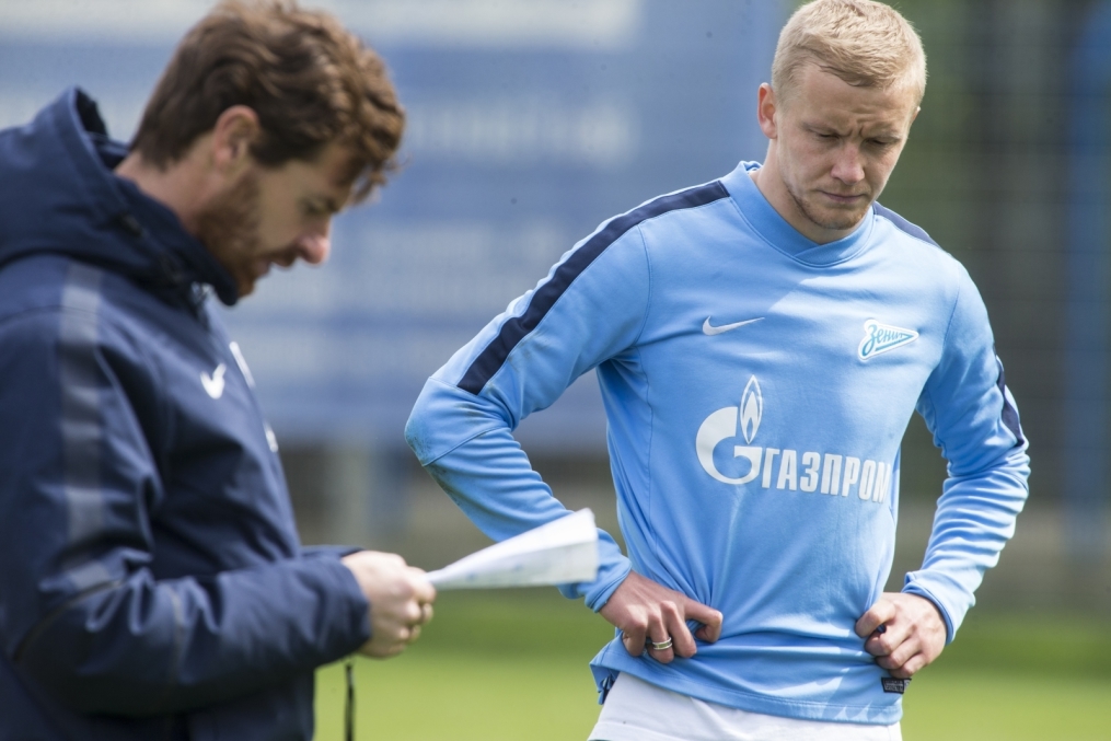 Открытая тренировка «Зенита» перед матчем с «Уфой»