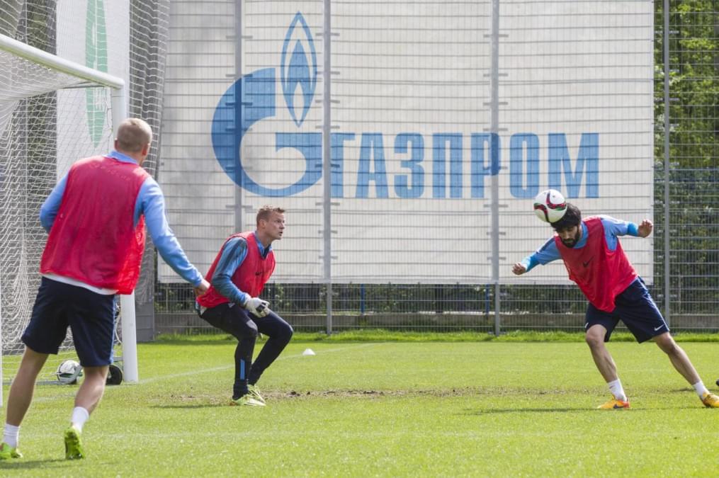 Открытая тренировка «Зенита» перед матчем с «Уфой»