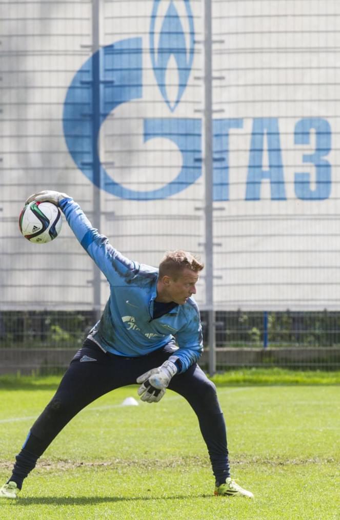 Открытая тренировка «Зенита» перед матчем с «Уфой»