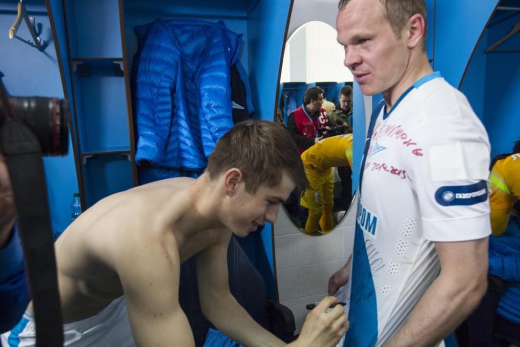 СОГАЗ-Чемпионат России 2014/15, 28 тур, «Уфа» — «Зенит»