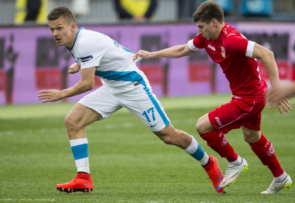 СОГАЗ-Чемпионат России 2014/15, 28 тур, «Уфа» — «Зенит»