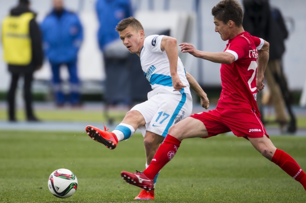 СОГАЗ-Чемпионат России 2014/15, 28 тур, «Уфа» — «Зенит»