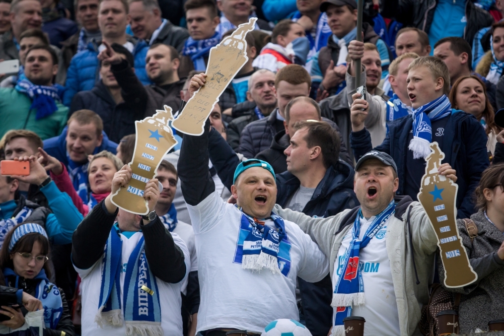 СОГАЗ-Чемпионат России 2014/2015, 28 тур, «Уфа» — «Зенит»