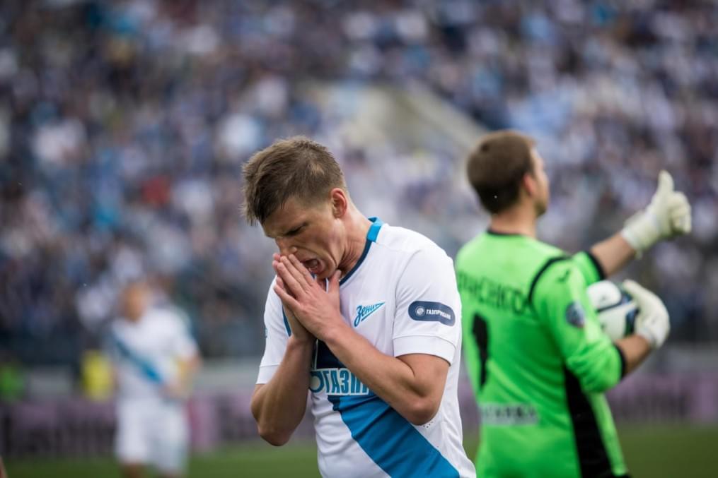 СОГАЗ-Чемпионат России 2014/2015, 28 тур, «Уфа» — «Зенит»