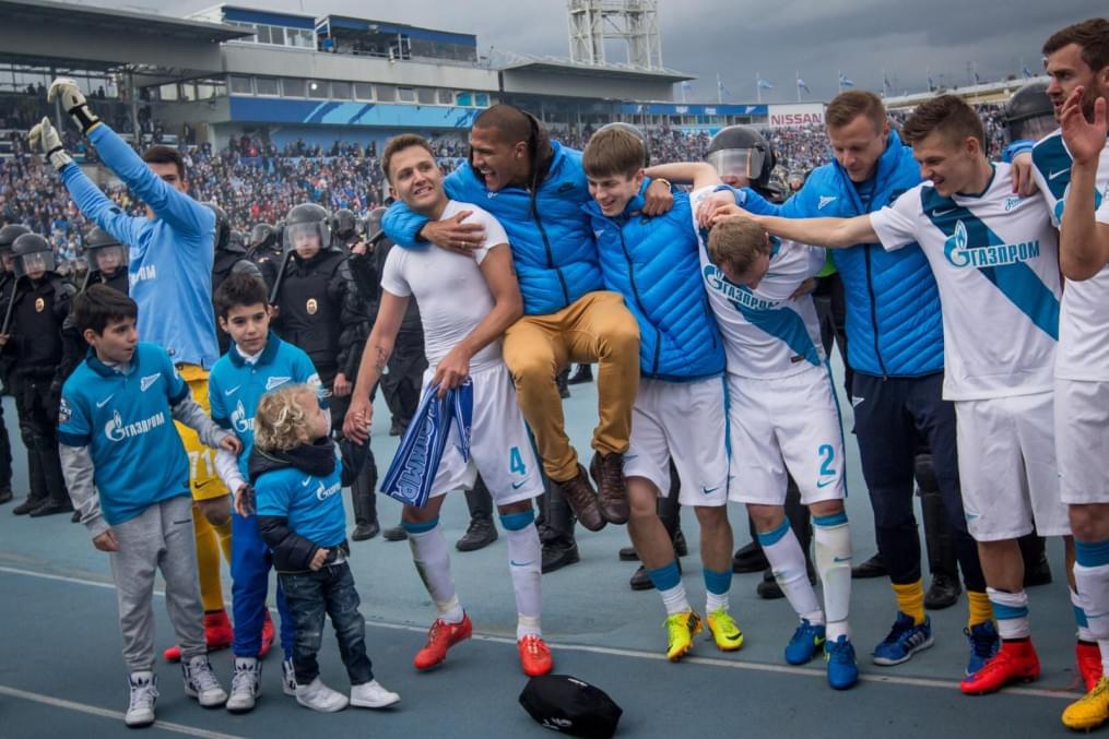 СОГАЗ-Чемпионат России 2014/2015, 28 тур, «Уфа» — «Зенит»