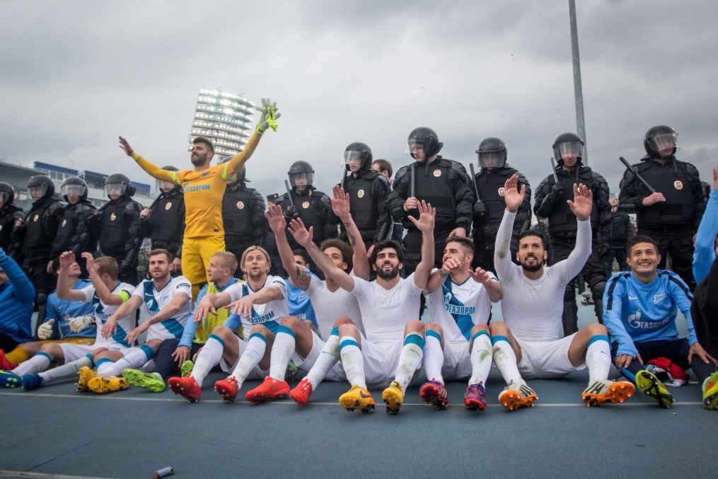 СОГАЗ-Чемпионат России 2014/2015, 28 тур, «Уфа» — «Зенит»