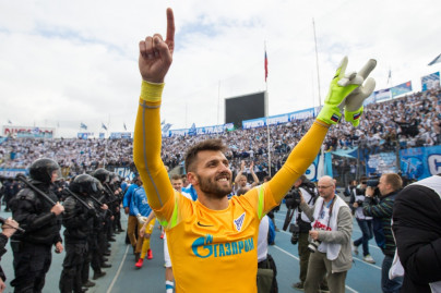 СОГАЗ-Чемпионат России 2014/15, 28 тур, «Уфа» — «Зенит»