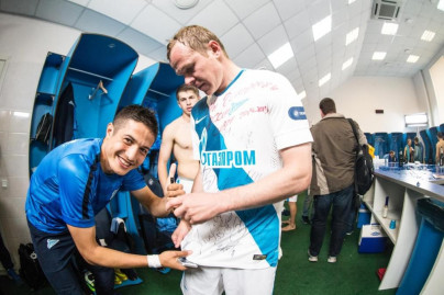 СОГАЗ-Чемпионат России 2014/15, 28 тур, «Уфа» — «Зенит»