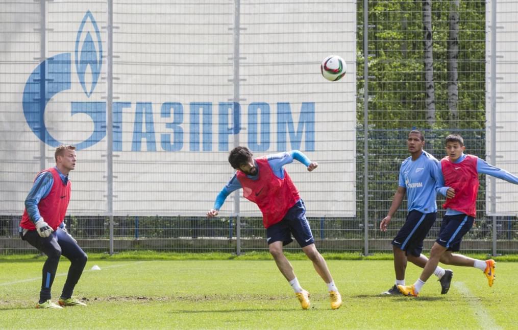 Открытая тренировка «Зенита» перед матчем с «Уфой»
