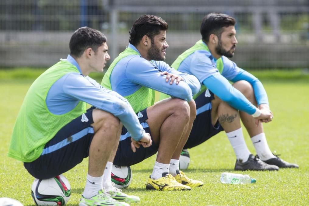 Открытая тренировка «Зенита» перед матчем с «Уфой»