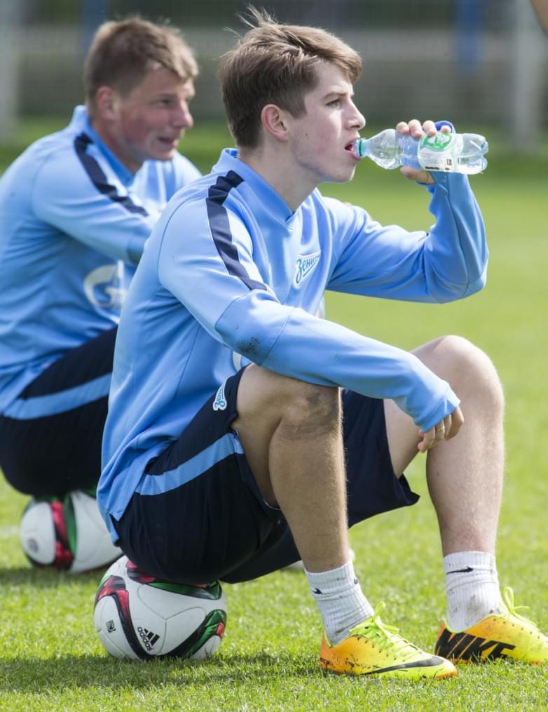 Открытая тренировка «Зенита» перед матчем с «Уфой»