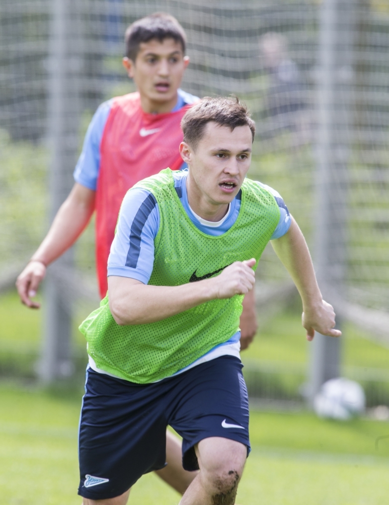 Открытая тренировка «Зенита» перед матчем с «Уфой»