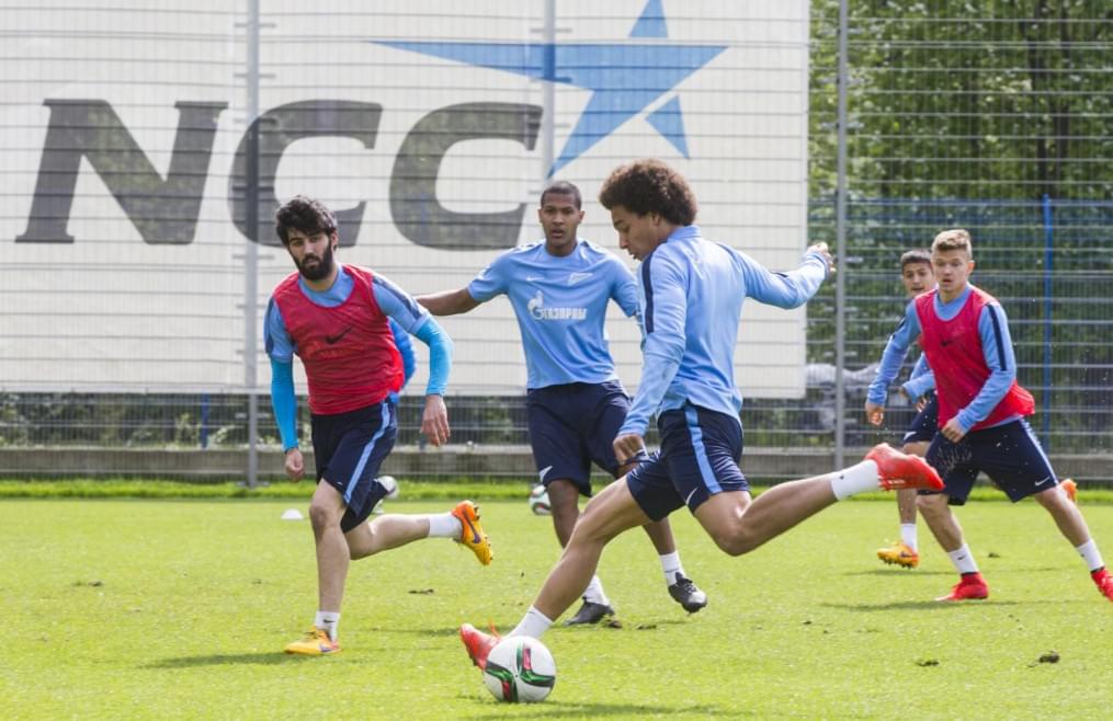 Открытая тренировка «Зенита» перед матчем с «Уфой»