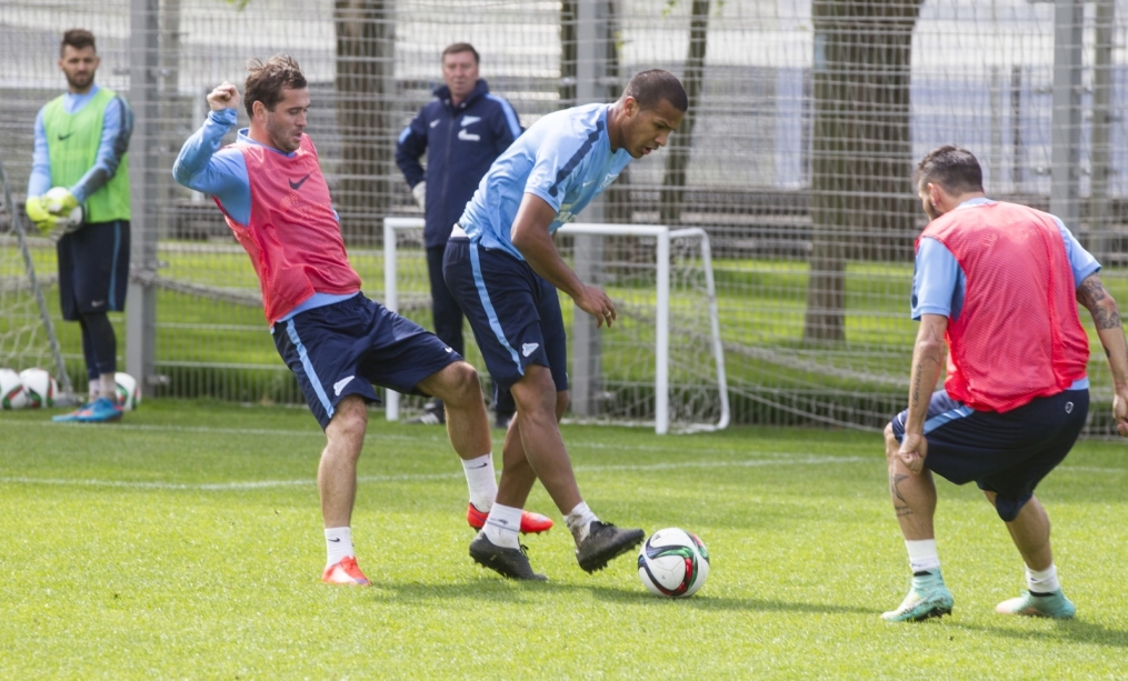 Открытая тренировка «Зенита» перед матчем с «Уфой»