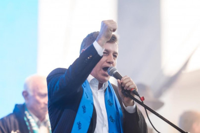 Празднование 90-летия «Зенита» на стрелке Васильевского острова