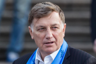 Празднование 90-летия «Зенита» на стрелке Васильевского острова