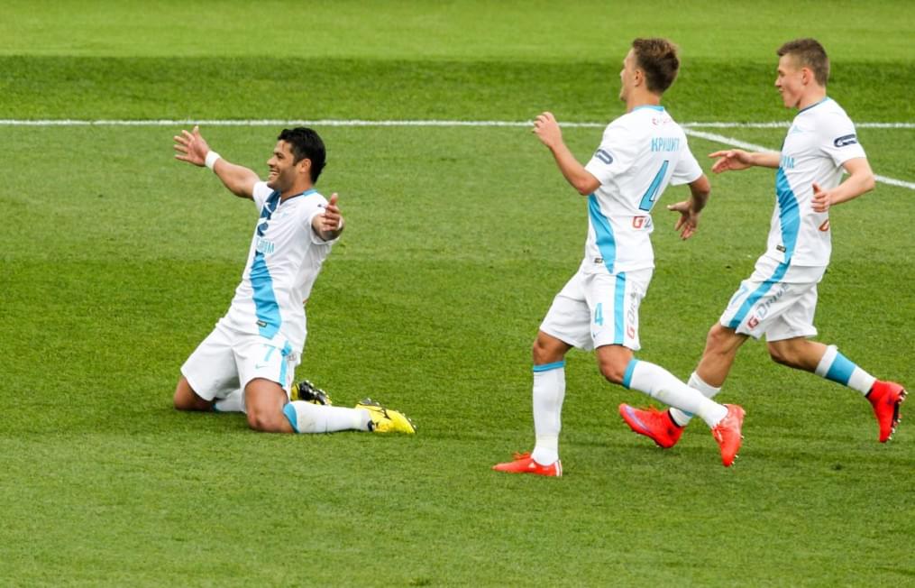 СОГАЗ-Чемпионат России 2014/15, 28 тур, «Уфа» — «Зенит»