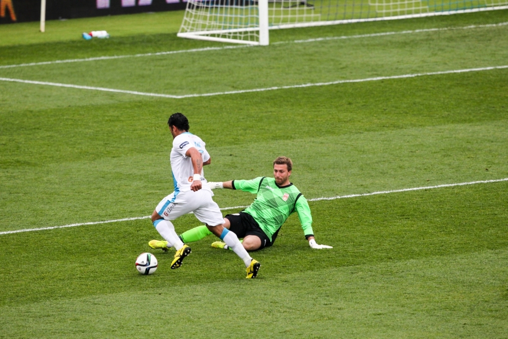 СОГАЗ-Чемпионат России 2014/15, 28 тур, «Уфа» — «Зенит»