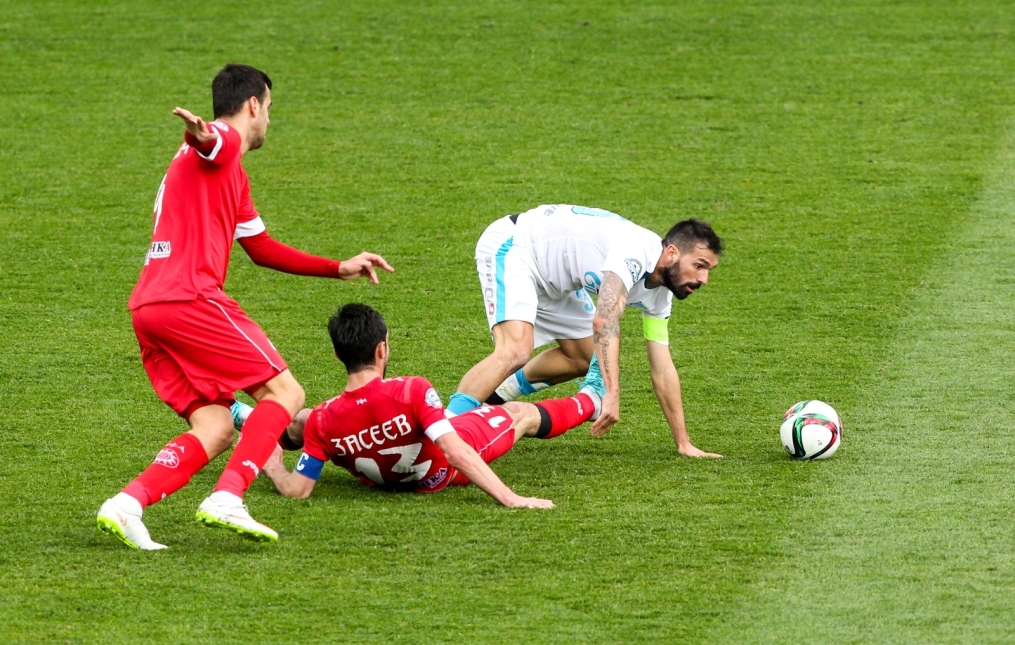 СОГАЗ-Чемпионат России 2014/15, 28 тур, «Уфа» — «Зенит»