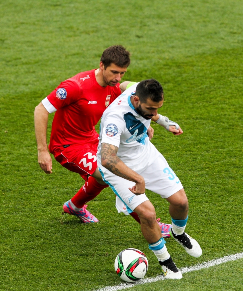 СОГАЗ-Чемпионат России 2014/15, 28 тур, «Уфа» — «Зенит»