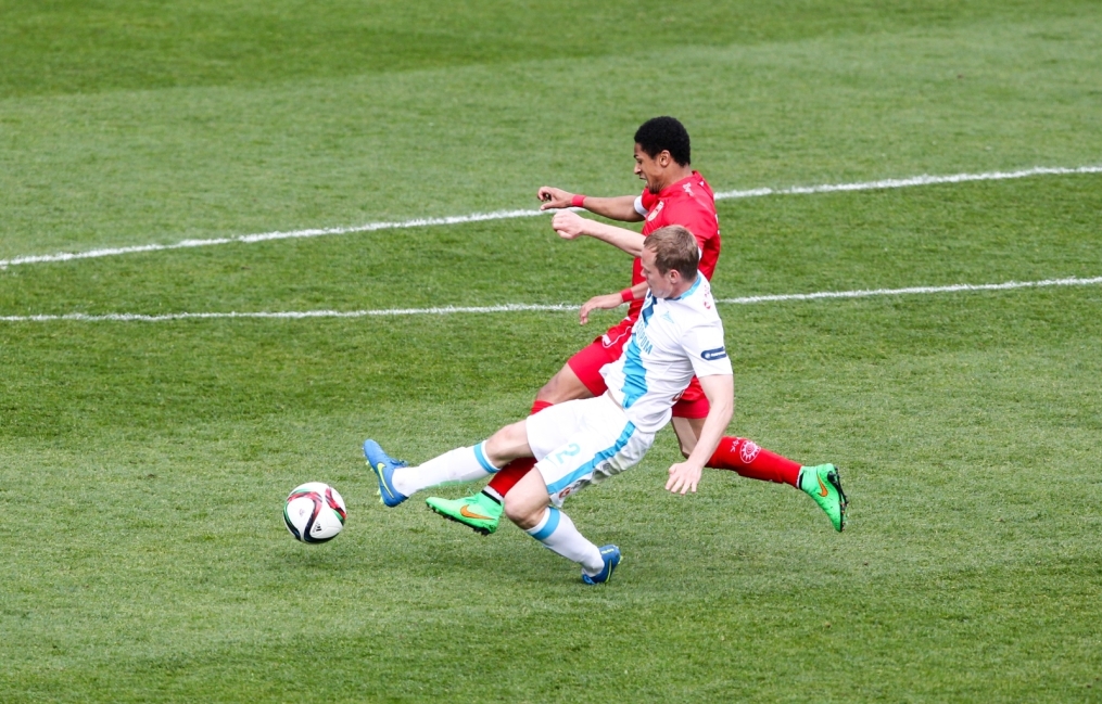 СОГАЗ-Чемпионат России 2014/15, 28 тур, «Уфа» — «Зенит»