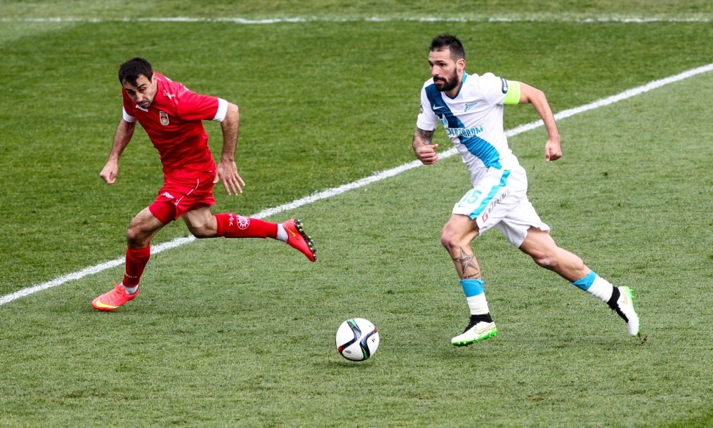 СОГАЗ-Чемпионат России 2014/15, 28 тур, «Уфа» — «Зенит»