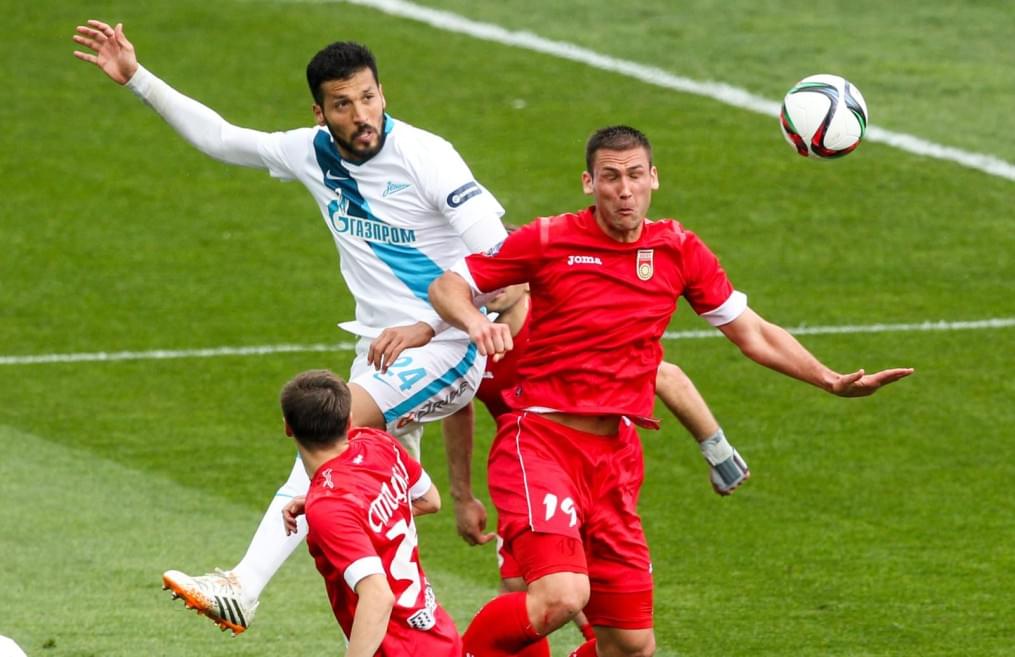 СОГАЗ-Чемпионат России 2014/15, 28 тур, «Уфа» — «Зенит»