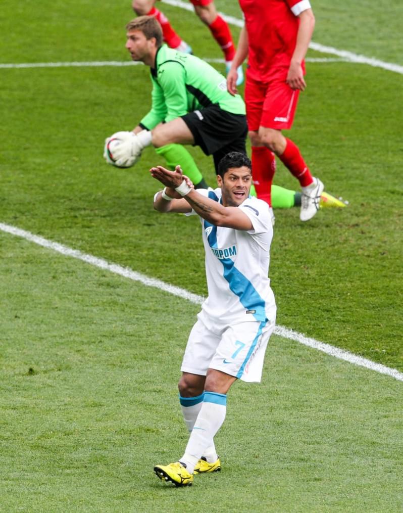 СОГАЗ-Чемпионат России 2014/15, 28 тур, «Уфа» — «Зенит»