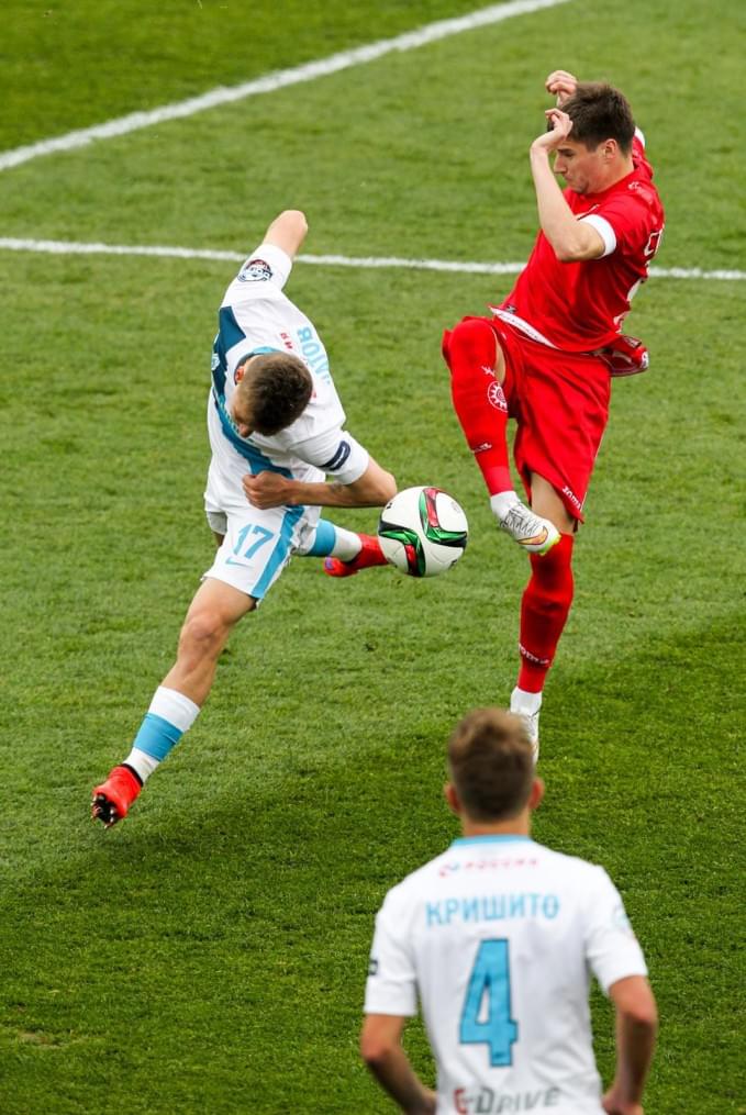 СОГАЗ-Чемпионат России 2014/15, 28 тур, «Уфа» — «Зенит»