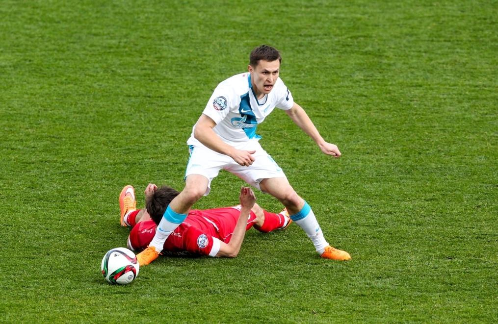 СОГАЗ-Чемпионат России 2014/15, 28 тур, «Уфа» — «Зенит»