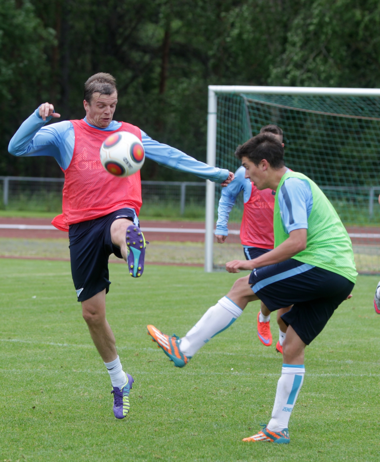 Первая тренировка «Зенита»-2 на сборе в Финляндии