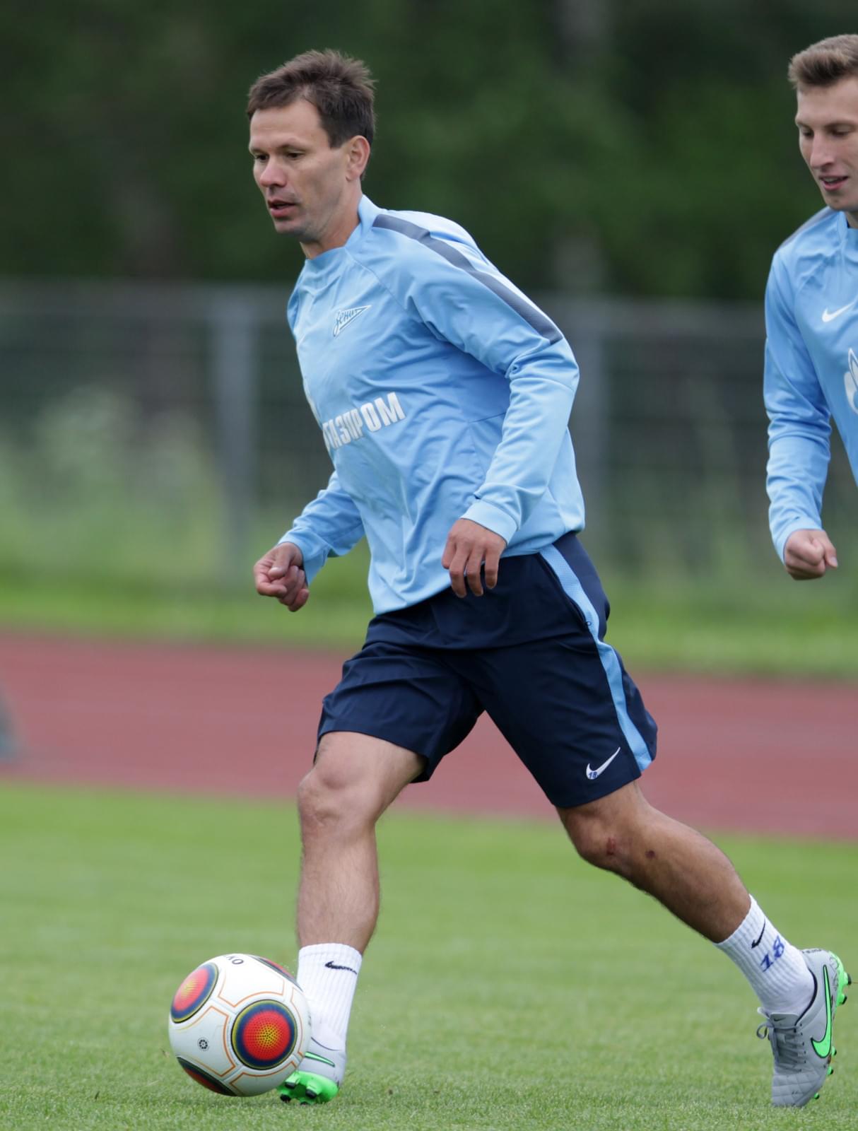 Первая тренировка «Зенита»-2 на сборе в Финляндии