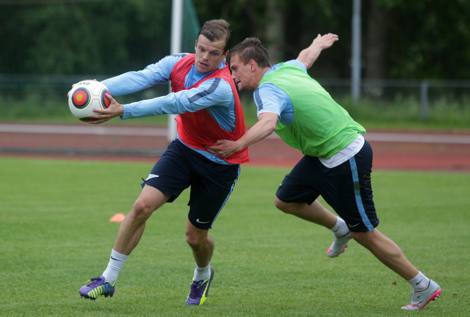 Первая тренировка «Зенита»-2 на сборе в Финляндии