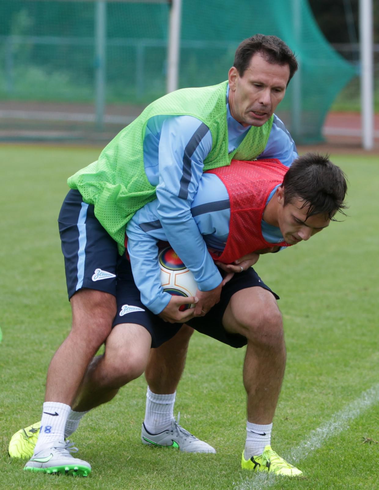 Первая тренировка «Зенита»-2 на сборе в Финляндии