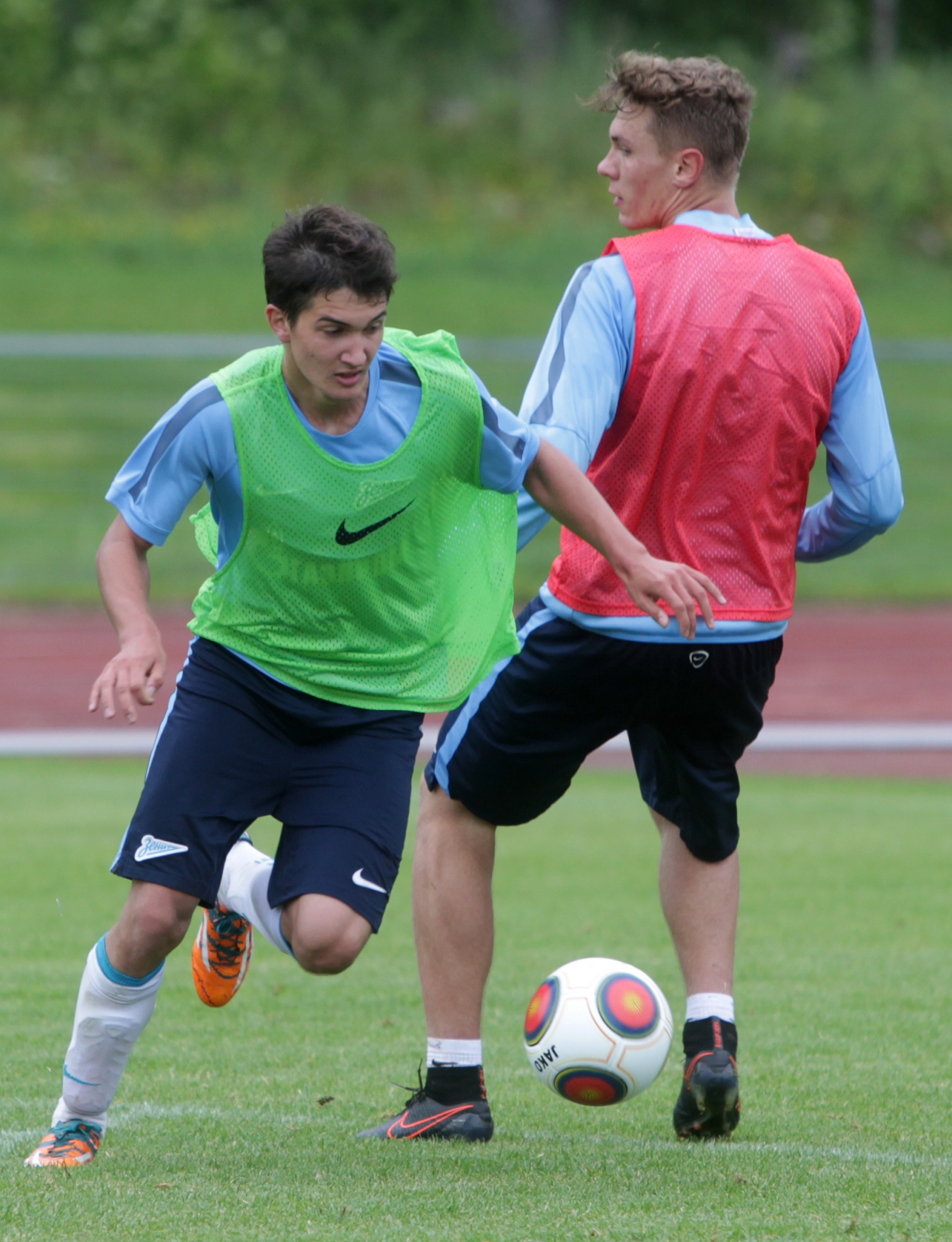 Первая тренировка «Зенита»-2 на сборе в Финляндии