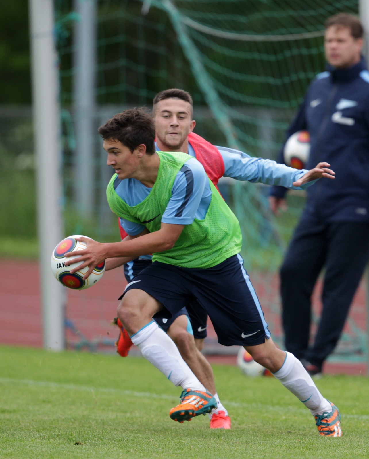 Первая тренировка «Зенита»-2 на сборе в Финляндии