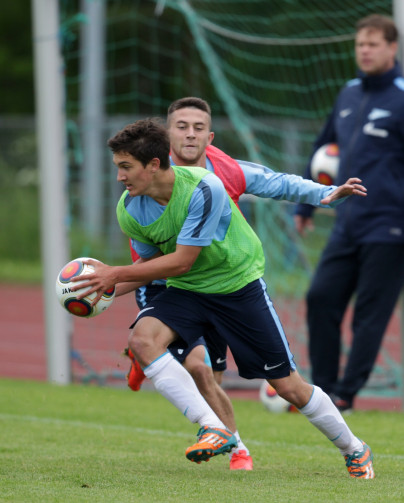 Первая тренировка «Зенита»-2 на сборе в Финляндии